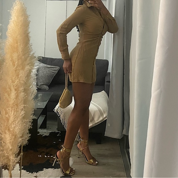 Forever 21 Mini Shirt Dress - Picture 1 of 3